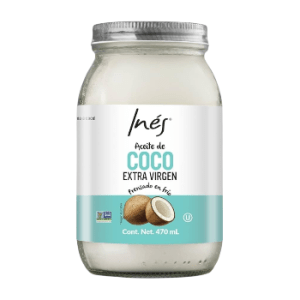 ACEITE DE COCO INES DE 470 ML.