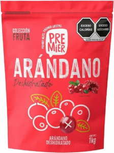 ARANDANO DESHIDRATADO EMPAQUETADO PREMIER DE 1KG