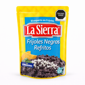 FRIJOL NEGRO POUNCH LA SIERRA BOLSA DE 430GR