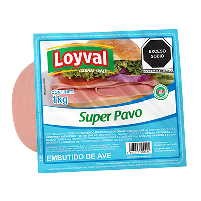 JAMON SUPER PAVO LOYVAL PZ