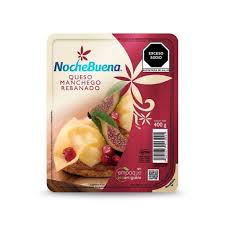 QUESO MANCHEGO REBANADO NOCHE BUENA 400 GR