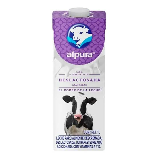 LECHE ALPURA DESLACTOSADA 12PZ DE 1LT