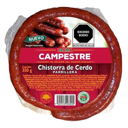 CHISTORRA PARRILLERA CAMPESTRE PZ
